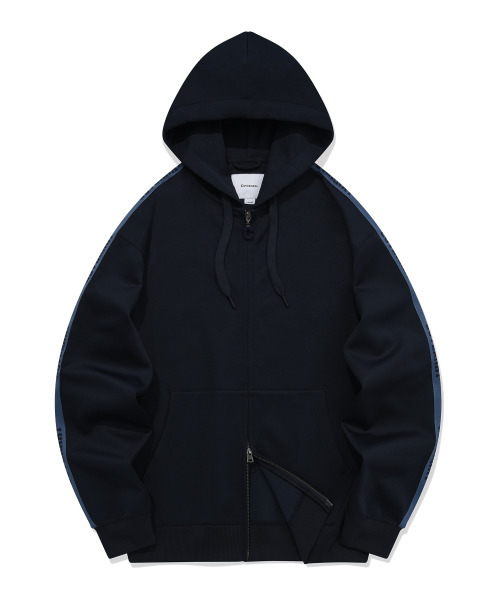 COVERNAT(カバーナット)の「レトロトラックフードパーカー ジップアップ ネイビー(パーカー・レディース・その他・LARGE/MEDIUM/SMALL/X-LARGE)」の3枚目の写真