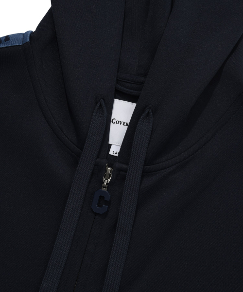 COVERNAT(カバーナット)の「レトロトラックフードパーカー ジップアップ ネイビー(パーカー・レディース・その他・LARGE/MEDIUM/SMALL/X-LARGE)」の5枚目の写真