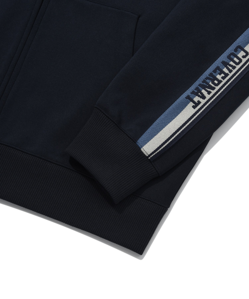 COVERNAT(カバーナット)の「レトロトラックフードパーカー ジップアップ ネイビー(パーカー・レディース・その他・LARGE/MEDIUM/SMALL/X-LARGE)」の8枚目の写真