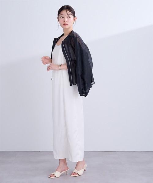 UR'S(ユアーズ)の「デザインカットスクエアパンプス(パンプス・レディース・ブラウン/ブラック/アイボリー・XL/L/M/S)」の5枚目の写真