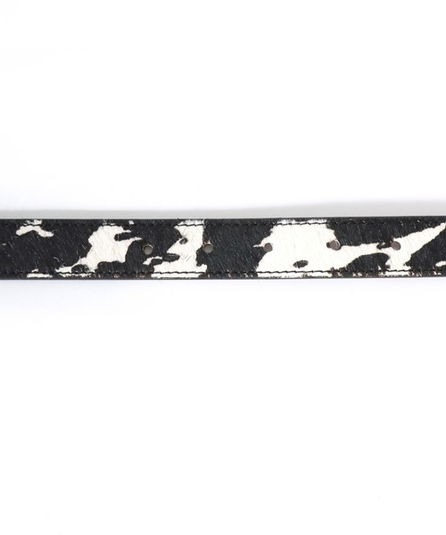 Lee（リー）の「Lee/リー Leather Western Belt/25mm 牛革 ウエスタンバックル ハラコ調 レザーベルト/レディース メンズ（ベルト・メンズ・ブラック/ブラウン・FREE）」の14枚目の写真