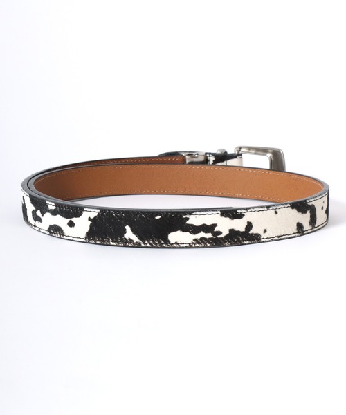 Lee（リー）の「Lee/リー Leather Western Belt/25mm 牛革 ウエスタンバックル ハラコ調 レザーベルト/レディース メンズ（ベルト・メンズ・ブラック/ブラウン・FREE）」の6枚目の写真