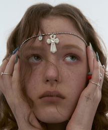 NFF（エヌエフエフ）の「agape necklace-white（ネックレス）」