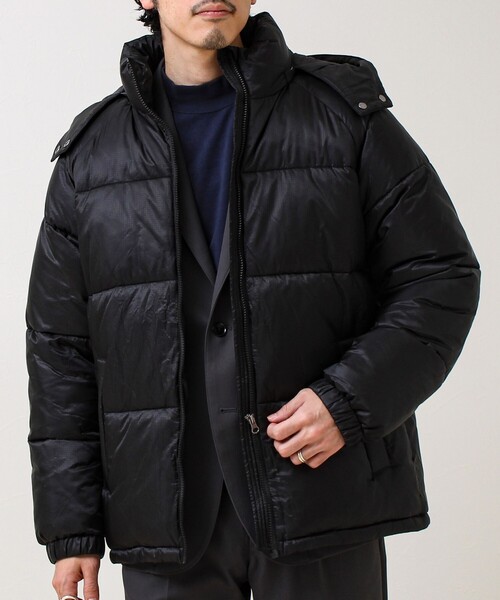 GLOSTER(グロスター)の「【フード脱着OK】シアーリップ 2WAY中綿パーカー(その他アウター・メンズ・ブラック/グリーン・L/M/XL)」の4枚目の写真