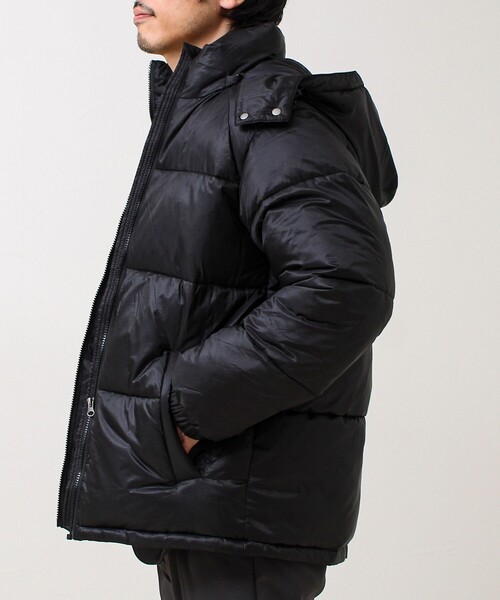 GLOSTER(グロスター)の「【フード脱着OK】シアーリップ 2WAY中綿パーカー(その他アウター・メンズ・ブラック/グリーン・L/M/XL)」の5枚目の写真