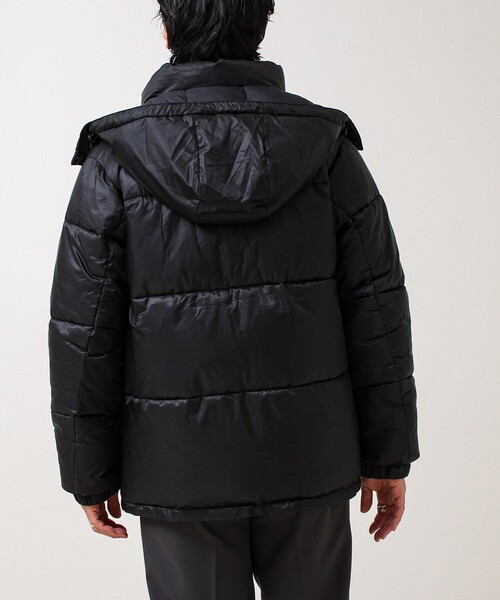 GLOSTER(グロスター)の「【フード脱着OK】シアーリップ 2WAY中綿パーカー(その他アウター・メンズ・ブラック/グリーン・L/M/XL)」の6枚目の写真