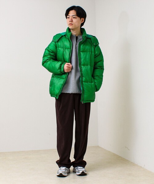 GLOSTER(グロスター)の「【フード脱着OK】シアーリップ 2WAY中綿パーカー(その他アウター・メンズ・ブラック/グリーン・L/M/XL)」の12枚目の写真