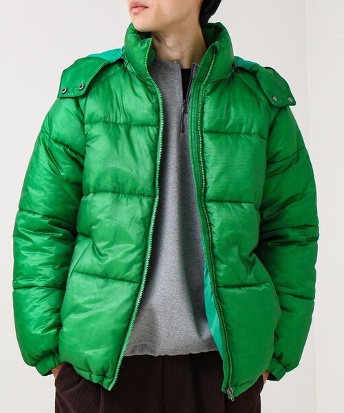 GLOSTER(グロスター)の「【フード脱着OK】シアーリップ 2WAY中綿パーカー(その他アウター・メンズ・ブラック/グリーン・L/M/XL)」の16枚目の写真