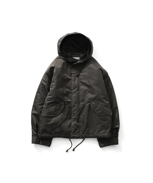 HORLISUN(ホーリーサン)の「Atomic Nylon Hoodie Parka Khaki Brown(ナイロンジャケット・レディース・その他・MEDIUM/SMALL/LARGE)」の1枚目の写真