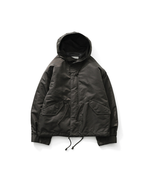 HORLISUN(ホーリーサン)の「Atomic Nylon Hoodie Parka Khaki Brown(ナイロンジャケット・レディース・その他・MEDIUM/SMALL/LARGE)」の2枚目の写真