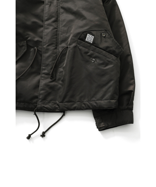 HORLISUN(ホーリーサン)の「Atomic Nylon Hoodie Parka Khaki Brown(ナイロンジャケット・レディース・その他・MEDIUM/SMALL/LARGE)」の3枚目の写真
