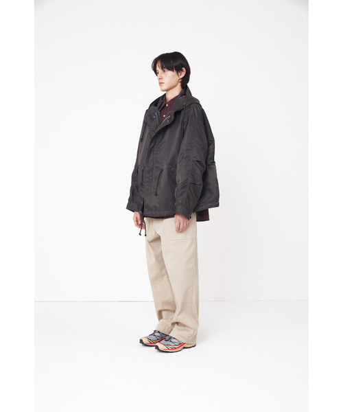 HORLISUN(ホーリーサン)の「Atomic Nylon Hoodie Parka Khaki Brown(ナイロンジャケット・レディース・その他・MEDIUM/SMALL/LARGE)」の10枚目の写真