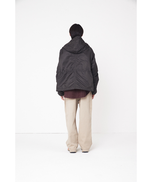 HORLISUN(ホーリーサン)の「Atomic Nylon Hoodie Parka Khaki Brown(ナイロンジャケット・レディース・その他・MEDIUM/SMALL/LARGE)」の11枚目の写真
