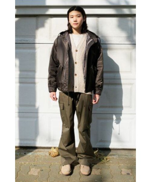 HORLISUN(ホーリーサン)の「Atomic Nylon Hoodie Parka Khaki Brown(ナイロンジャケット・レディース・その他・MEDIUM/SMALL/LARGE)」の12枚目の写真