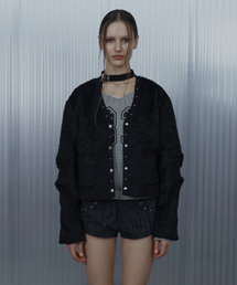 NAPOLEON HIGH-NECK JACKET / GRAY（その他アウター）｜SETUP-EXE