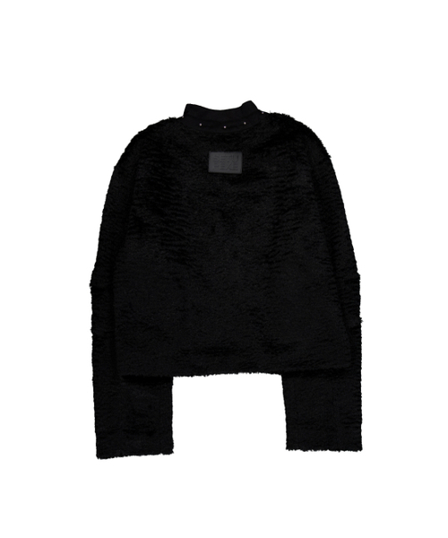 SETUP-EXE(セットアップイーエックスイー)の「SHORT CHOKER JACKET / BLACK(その他アウター・レディース・その他・OS)」の3枚目の写真