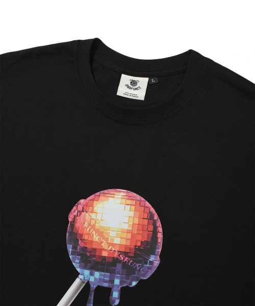 DYSFUNCT（ディスファンクト）の「PIXEL CANDY T-SHIRT(BLACK)（Tシャツ/カットソー・メンズ・その他・SMALL/LARGE/MEDIUM）」の4枚目の写真