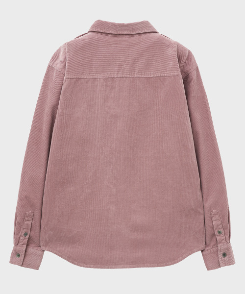 NOIRER(ノイア)の「ルーズフィットコーデュロイワークシャツ(ピンク)(シャツ/ブラウス・メンズ・その他・48/50/52)」の3枚目の写真