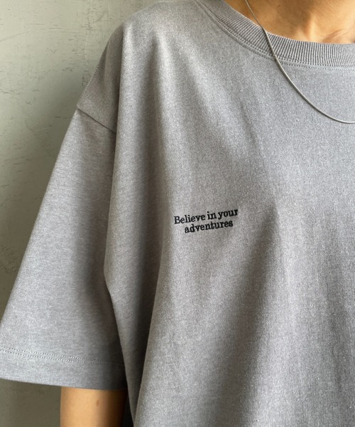 NANGA（ナンガ）の「【WEB先行予約】[NANGA/ナンガ] 別注 ブランドロゴ刺繍 ショートスリーブTシャツ（Tシャツ/カットソー・レディース・チャコール/ブラック/ホワイト・XL/L/M/S）」の22枚目の写真