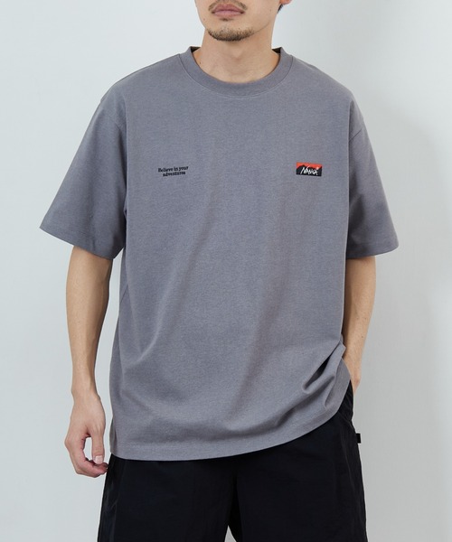 WEB先行予約】[NANGA/ナンガ] 別注 ブランドロゴ刺繍 ショートスリーブ