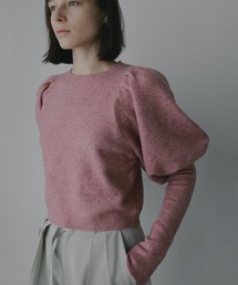PUFFY SLEEVE KNIT