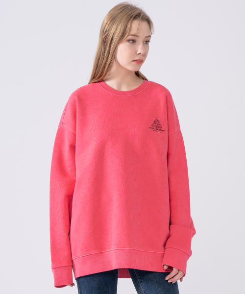 ICONOGRAPHY（アイコノグラフィー）の「ヘビーコットンピグメント JESUS DCPK（スウェット・レディース・オレンジ・LARGE/MEDIUM/X-LARGE）」の2枚目の写真
