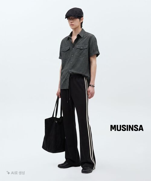 POKER FACE（ポーカーフェイス）の「WESTERN HANDLE SHOPPER BAG BLACK（ショルダーバッグ・メンズ・その他・ONE）」の5枚目の写真