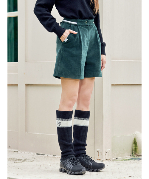 NITINA（ニティナ）の「コーデュロイハーフパンツGR（その他パンツ・レディース・グリーン・SMALL/MEDIUM/LARGE）」の2枚目の写真