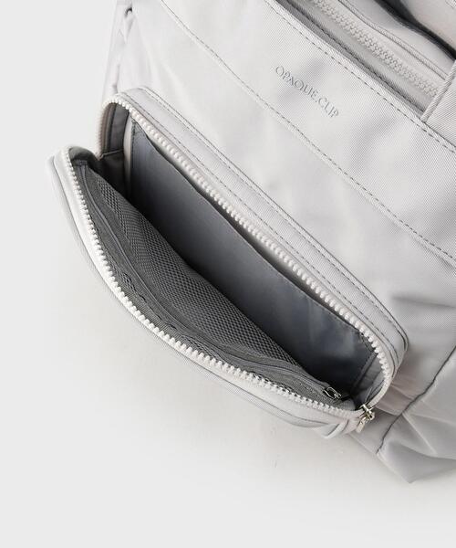 OPAQUE.CLIP（オペークドットクリップ）の「フロントポケット3層デザインBIGトートバッグ【マルチポケット】（トートバッグ・レディース・ベージュ/グレー/ブラック・00）」の15枚目の写真