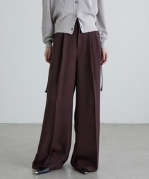 Lui's | 脇ベルトデザイン2タックパンツ(スラックス)