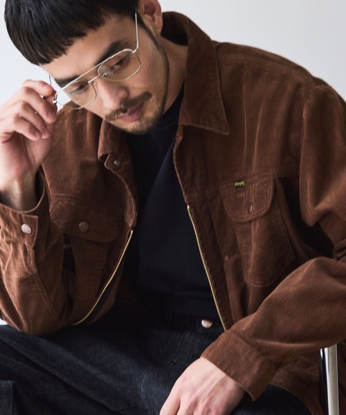 Wrangler(ラングラー)の「【Wrangler meet LE CERCLE par rope】別注/Gジャン/セットアップ対応(デニムジャケット・メンズ・ネイビー/グレー/サックスブルー/ブラウン・LL/L/M)」の10枚目の写真