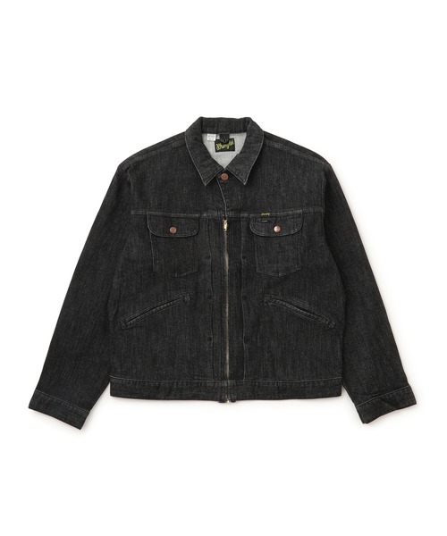 Wrangler（ラングラー）の「【Wrangler meet LE CERCLE par rope】別注/Gジャン/セットアップ対応（デニムジャケット・メンズ・ネイビー/グレー/サックスブルー・LL/L/M）」の5枚目の写真