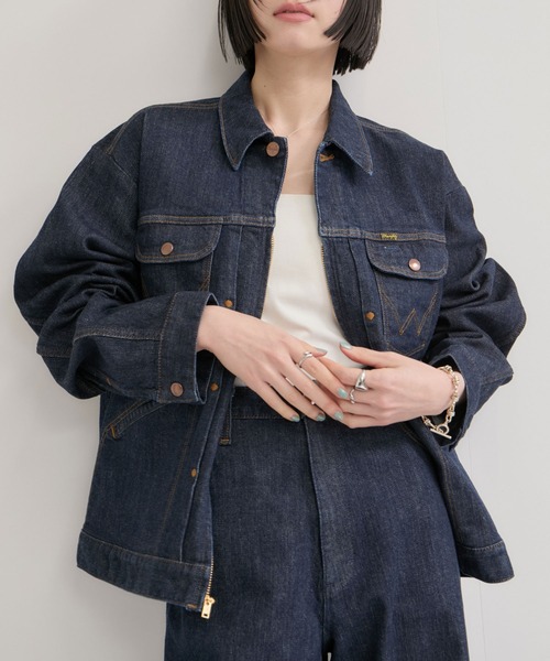 【Wrangler meet LE CERCLE par rope】Gジャン Wrangler meet LE CERCLE par rope】別注/Gジャン/セットアップ対応
