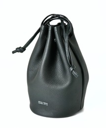 LEZALI（レザリ）の「LEZALI エンボス巾着バッグ（ショルダーバッグ）」