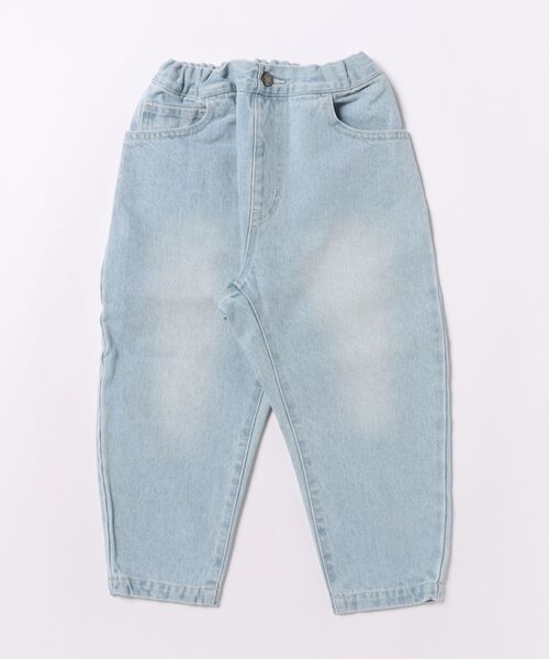 GROOVY COLORS（グルービーカラーズ）の「Uneven Denim BUDDY Long Pants（その他パンツ・キッズ・ブルー・115/125）」の2枚目の写真