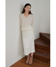 Strap Layered Skirt