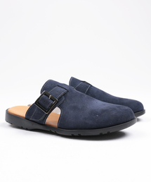 BRENOWELT（ブレノヴェルト）の「イタリースエード ネイビー クロッグ ミュール サンダル 440（サンダル）」