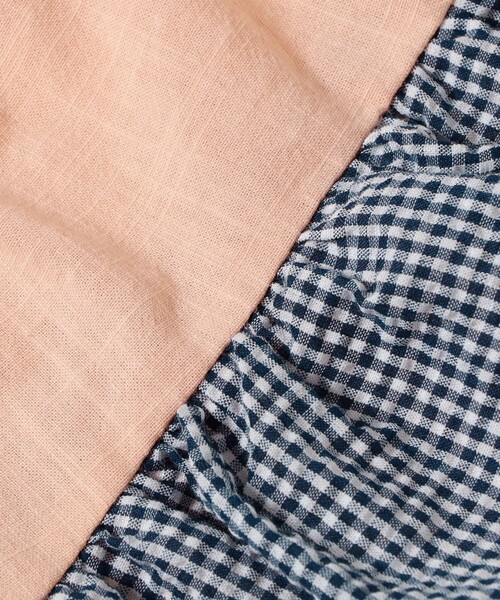 こども ビームス（コドモビームス）の「ベビー チロリアン ロンパース 2026SS（70～80cm）（ロンパース・キッズ・ピンク/ブラウン・80/70）」の6枚目の写真