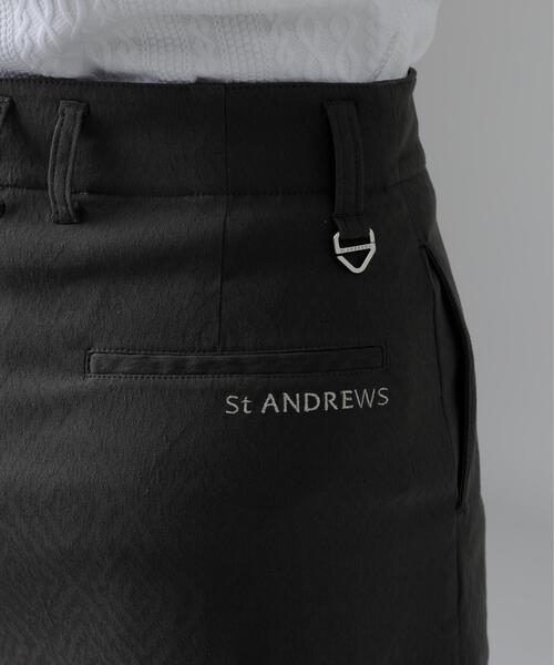 St ANDREWS(セントアンドリュース)の「【St ANDREWS】ダイヤジャガードスカート (WOMENS)(スカート・レディース・ホワイト/グレー・M/L/S/SS)」の6枚目の写真