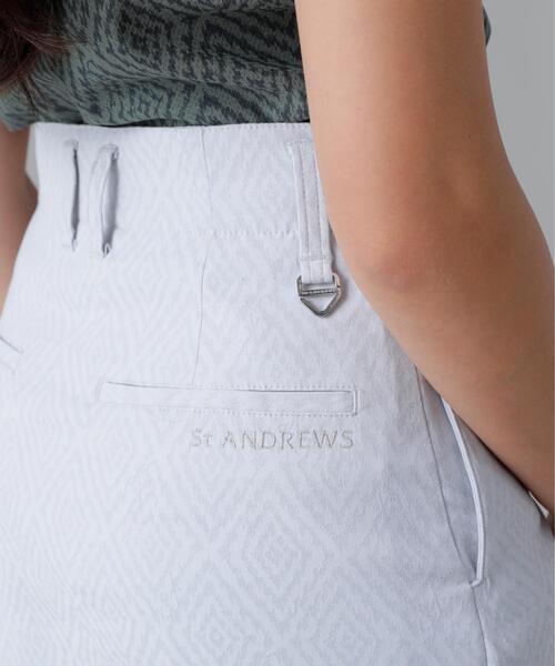 St ANDREWS(セントアンドリュース)の「【St ANDREWS】ダイヤジャガードスカート (WOMENS)(スカート・レディース・ホワイト/グレー・M/L/S/SS)」の19枚目の写真