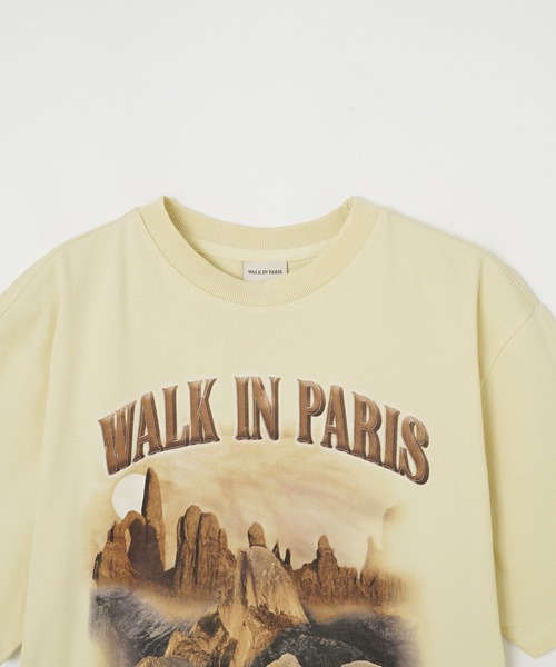 styles（スタイルス）の「WALK IN PARIS LE TSHIRT YELLOWSTON（Tシャツ/カットソー・メンズ・ベージュ・M）」の5枚目の写真