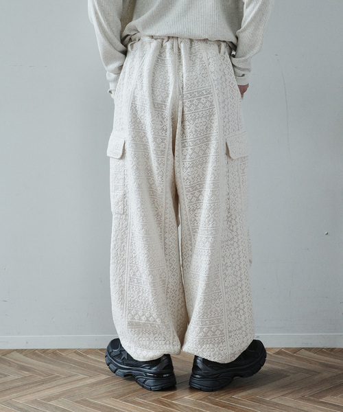 JOURNAL STANDARD LUXE（ジャーナルスタンダード　ラックス）の「Jesse's Lace PT（カーゴパンツ・レディース・アイボリー・FREE）」の5枚目の写真