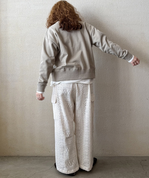 JOURNAL STANDARD LUXE（ジャーナルスタンダード　ラックス）の「Jesse's Lace PT（カーゴパンツ・レディース・アイボリー・FREE）」の8枚目の写真