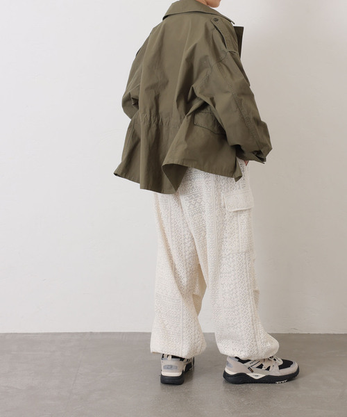 JOURNAL STANDARD LUXE（ジャーナルスタンダード　ラックス）の「Jesse's Lace PT（カーゴパンツ・レディース・アイボリー・FREE）」の13枚目の写真