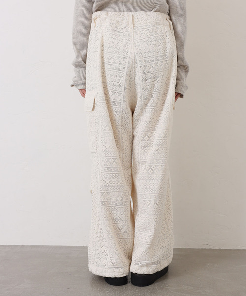JOURNAL STANDARD LUXE（ジャーナルスタンダード　ラックス）の「Jesse's Lace PT（カーゴパンツ・レディース・アイボリー・FREE）」の16枚目の写真
