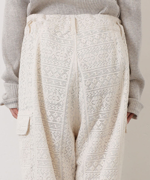 JOURNAL STANDARD LUXE（ジャーナルスタンダード　ラックス）の「Jesse's Lace PT（カーゴパンツ・レディース・アイボリー・FREE）」の18枚目の写真