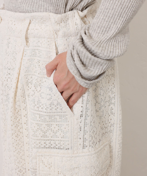 JOURNAL STANDARD LUXE（ジャーナルスタンダード　ラックス）の「Jesse's Lace PT（カーゴパンツ・レディース・アイボリー・FREE）」の19枚目の写真