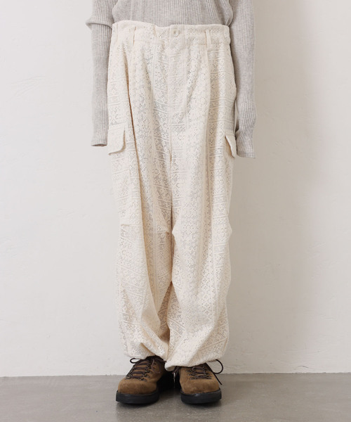 JOURNAL STANDARD LUXE（ジャーナルスタンダード　ラックス）の「Jesse's Lace PT（カーゴパンツ・レディース・アイボリー・FREE）」の22枚目の写真