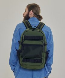 CARGOBROS（カーゴブロス）の「CBダブルストラップポケットバックパック（カーキ）（バックパック/リュック）」