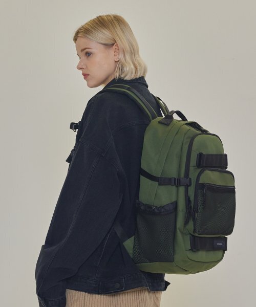 CARGOBROS（カーゴブロス）の「CBダブルストラップポケットバックパック（カーキ）（バックパック/リュック・メンズ・その他・FREE）」の3枚目の写真